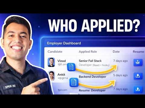 Employer Dashboard: Show All Applicants Who Applied to Your Job Post
