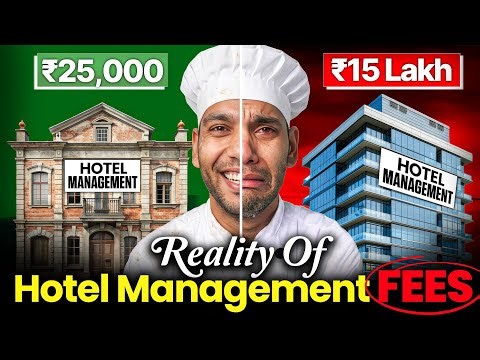 Hotel Management College Fees Reality😭| Hotel Management course fees 2026 क्या सही ✅ क्या ग़लत ❌|