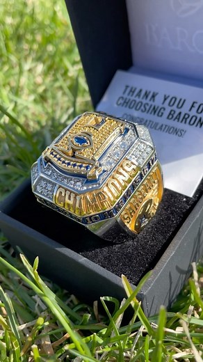 Introducing the 2023 CJFL Championship ring! Thank you to @baronchampionshiprings for the incredible bling. 🤩 | Saskatoon Hilltops