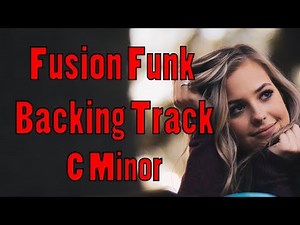 Fusion Funk Backing Track C Minor Wide Funky Groove
