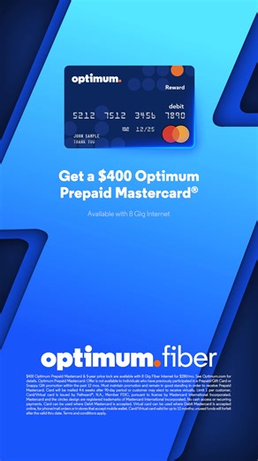 Don’t take slow for an answer. Unpack superfast Optimum Fiber Internet with 99.9% network reliability starting at $40/mo. | Optimum