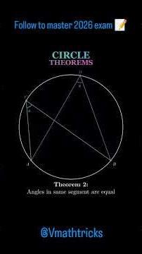 basic Circle theorem or rule 📝📚#basicmaths #mathformula #mathbasics #jeemain #boardexam #students