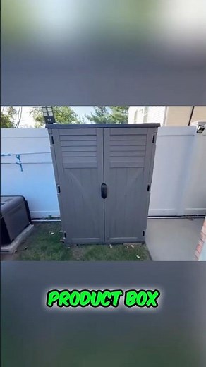 Rubbermaid Vertical Storage Shed