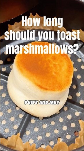 Cooking test Ep.38 Marshmallows how long should you toast marshmallows? #cooking