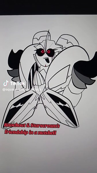 Knockout and Starscream's Friendship in Transformers