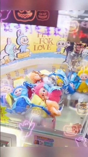 😱 So Close! Labubu-Filled Claw Machine Right by the Winning Hole! #labubu #cute #clawmachine
