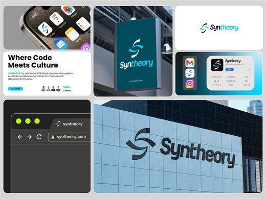 Syntheory B2B Business Logo Design