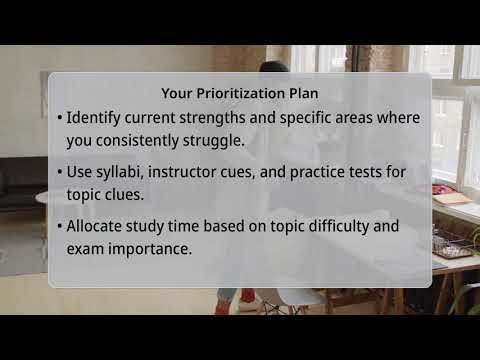 What Is The Best Method For Prioritizing Study Topics For Exams?