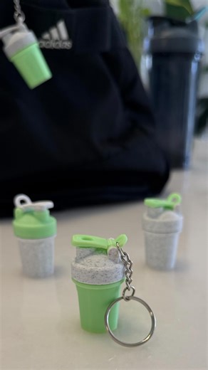 PrettyGoodGoods | even your keys need protein!! 3D Printed ASMR. #gymfidget #gymaccessories #3dprintedkeychain | Instagram