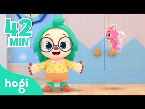 It's bed time, kids! | Hogi Nursery Rhymes | Sing Along with Pinkfong & Hogi | Play with Hogi