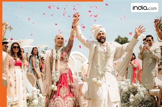 This Indian bride breaks stereotypes, wins hearts by flaunting baldness, ditches wig at her wedding, Watch viral video