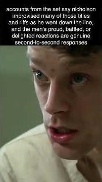 The dock and fishing trip introductions in One Flew Over the Cuckoo's Nes