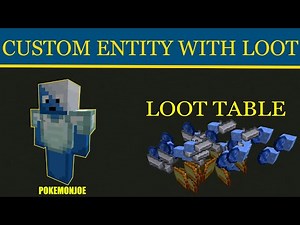 Custom Entities With Loot Tables | Mcreator | #10