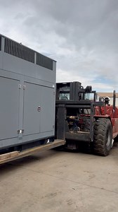 2.3K views · 51 reactions | Our technician uses the Taylor forklift to move a Generac genset into the load bank testing area. Watch for testing soon! See all our load bank tests at https://ow.ly/Znhr50RnbAV. Thanks for your support! #generac #generator #forklifts #forklift #technician #standbygenerators #generatorsales #industrial #commercial | Generator Source | Facebook