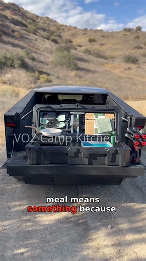 Ultimate Off-Grid Camping Kitchen - No Setup Required