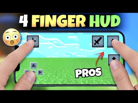 This 4 Finger HUD Will Make You PRO in Minecraft 😱🔥