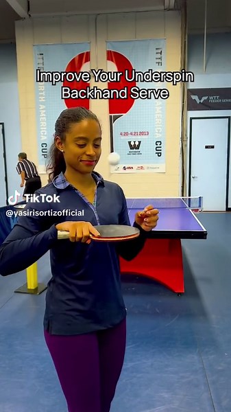 Master the Underspin Backhand Serve in Table Tennis