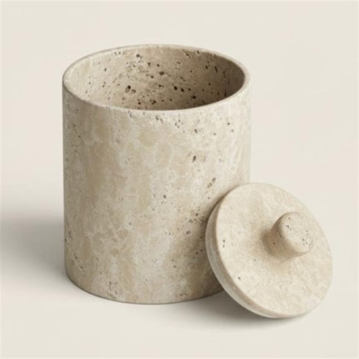 Travertine Natural Stone Multi-purpose Decorative Storage Box – Handcrafted - Etsy