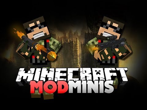 Minecraft Mod Mini - MINEFACTORY GUNS