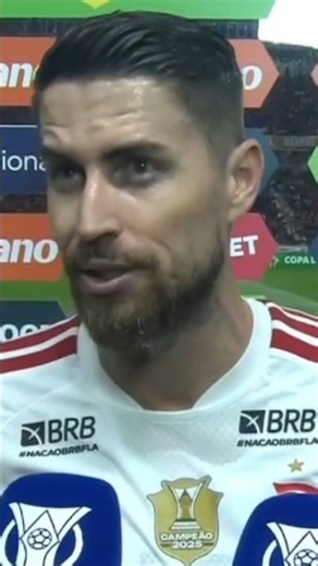 JORGINHO SPEAKS AT HALFTIME OF INTERNACIONAL 1-0 FLAMENGO IN THE BRASILEIRÃO #flamengo #soccer