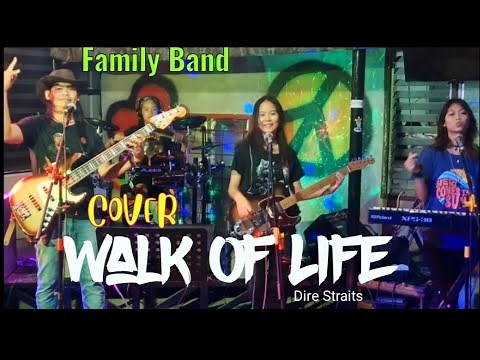 WALK OF LIFE_(Dire Straits) COVER By: Father & Kids Band @FRANZRhythm