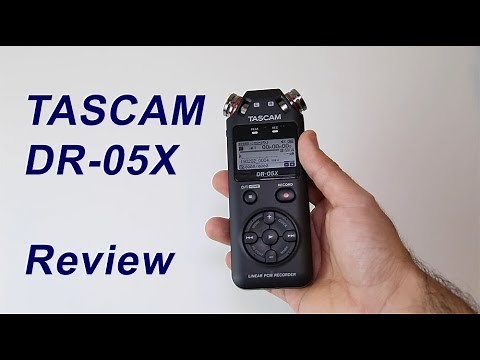Tascam DR-05X Audio Recorder - Review