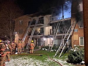At Least A Dozen Displaced After Apartment Fire In Silver Spring
