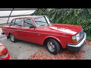 VOLVO 244 gl '79 automatic - cold start, carwash, some photos...