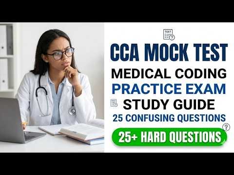 Mastering the CCA Mock Test: 2026 Medical Coding Practice Exam and Confusing Questions Guide