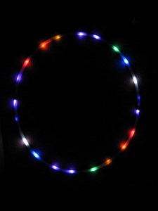 LED Hula Hoop, Rechargeable