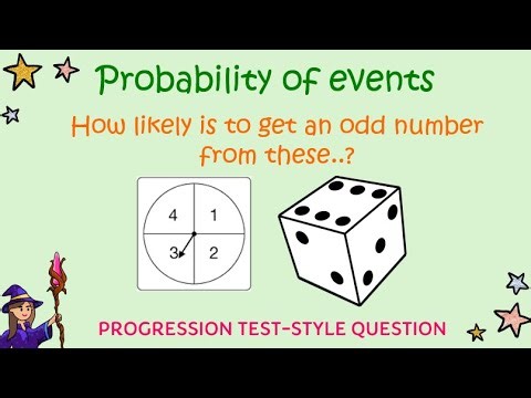 Progression Test-style Question - Stage 6 - Probability of events