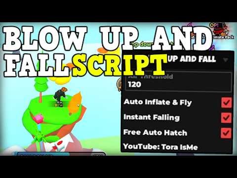 [🔥WORLD 4] Blow Up and Fall Script - Instant Fall, Auto Hatch Roblox 2026