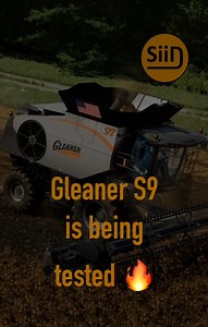 Hi! I’m glad I can present to you Gleaner S9! It is finally being tested and soon it will be available for you guys! 💛#gleaner #farming #farmingsimulator22 | SiiD Modding