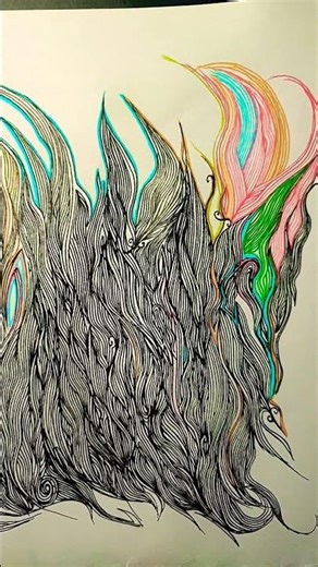 Alien Battleship #artwork #drawing