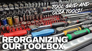 Toolbox organization is an important part of working efficiently. With the help of Tool Grid and Drawer Pro, we revamp our main toolbox. Thanks to our tool addiction, we need to fit a dozen more ratchets and 78 more sockets in the same space. | EngineLabs