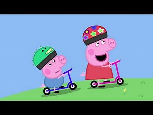 Peppa Pig Rides Her New Scooter | Peppa Pig Official Family Kids Cartoons