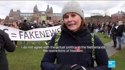 Netherlands protests turn violent as government imposes first curfew since WWII