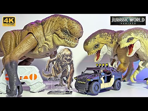 NEW Distortus Rex Track N Chomp! Jurassic World Rebirth Distortus Rex Collection!