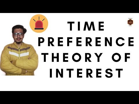 Time Preference Theory of interest | time preference theory of interest | economics b.com/bba | CM