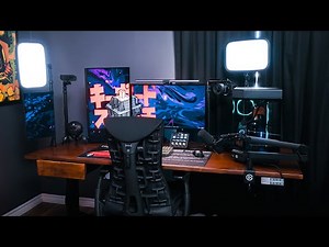 Building My Dream Desk Setup - Desky Sit Stand Walnut Desk