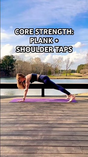 Plank Shoulder Taps | Core Stability & Balance