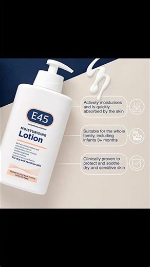 E45 Dermatological Moisturising Lotion Highlights