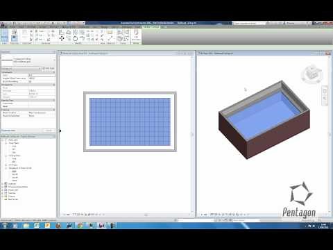 Creating Simple and more complex Ceilings in Revit Arch 2012.wmv