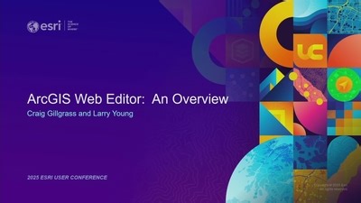 ArcGIS Web Editor: An Overview