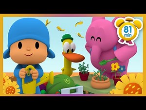 POCOYO MAGYARUL –️ 🌷TAVASZI VIRÁGOK🌷 | [81 perc] Teljes Epizódok | Rajzfilm gyerekeknek