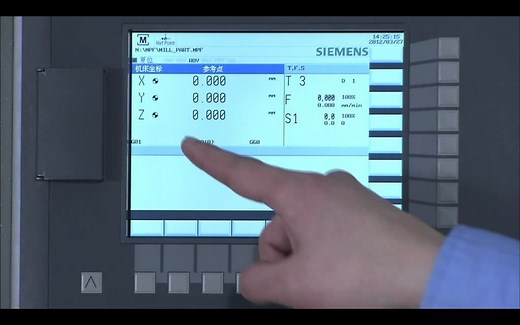 SINUMERIK808D铣床介绍(SINUMERIK 808D 铣削版及 SINUMERIK 808D ADVANCED M 适用)