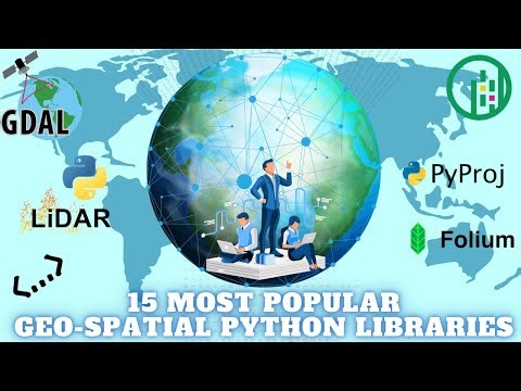 15 Most Popular Geospatial Python Libraries #geospatialtech #python #geoai #ai #spatialintelligence
