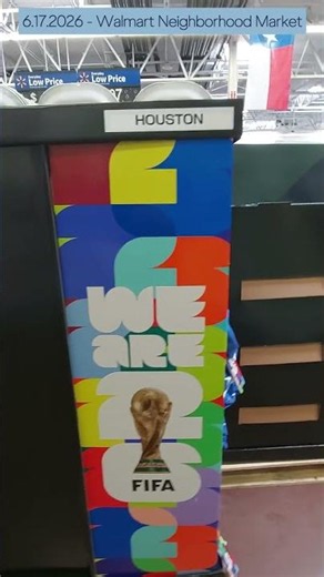 #2026fifaworldcup Merchandises/Gears at #WalmartNeighborhoodMarket
