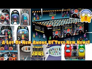 New Official Among Us Toys! New Plushes & New Mini-Figures And A Lot More!!!
