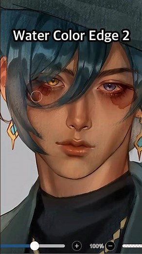 How I Render Skin in IBISPAINT using Lasso Tool #ibispaintx #digitalart #shorts